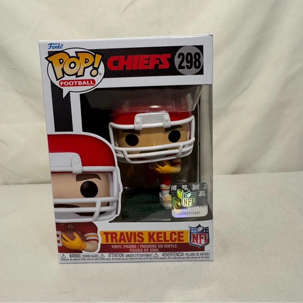 Travis Kelce/Patrick Mahomes (Chiefs)‎ NFL Funko Pop! Combo (2) - Picture 5 of 15